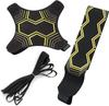 Conjunto Popular de Treinamento de Futebol Transfronteiriço, Equipamento de Prática para Alunos do Ensino Fundamental e Médio, Dispositivo Auxiliar de Bolsa de Bola, Cinto de Bola Elástica