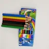 Estuche de Papel con 6 Lápices de Colores de 6 Colores con Mina de 2 mm, Mini Lápices de Madera de Colores de 9 cm de Largo para Colorear y Dibujar, Set para Niños