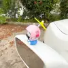 Capacete Gato Jingle Doraemon Libélula Bicicleta Veículo Elétrico Decoração Boneco Enfeite de Carro