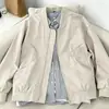 Jaqueta casual masculina estilo americano, novo modelo para primavera, outono e inverno, à prova de vento, moderna, estilosa, jaqueta de trabalho com gola alta
