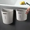 Papelera Creativa para Colgar en Puerta de Gabinete de Cocina Hogareña Separación de Residuos Secos y Húmedos Montada en Pared para Sala de Estar Dormitorio Baño