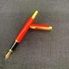 Pluma Grifo Rojo Set de Regalo Conmemorativo Logo Metal Oro Iridio Regalo Día del Maestro Caja de Regalo Lista para Regalar