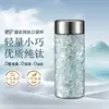 Taza Termo de Titanio Puro Mini Portátil Pequeña Capacidad Bolsillo Taza de Titanio Taza para Preparar Té Casero Aislada al Vacío 220ml