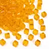 6/8mm Cristal de Vidro Transparente Cubos Quadrados Estéreo Contas Feitas à Mão Acessórios para Colar Pulseira Joias com Contas Contas Soltas