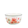 Conjunto de Presente Floral Caixa de Presente de Cerâmica Lembrança Presente de Abertura Tigela de Cerâmica Utensílios de Mesa Tigela de Arroz Conjunto de Utensílios de Mesa Conjunto Completo