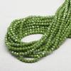 Cuentas de cristal de color AB plateado de 4 mm para joyería DIY accesorios de borla accesorios de ropa cuentas sueltas venta al por mayor directa