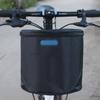 Cesta Dobrável para Bicicleta Lona Impermeável Espessa Cesta para Carro Cesta para Carro Elétrico Cesta Frontal Cesta de Legumes para Bicicleta