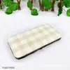 Bolsa com Prendedor de Pano Xadrez Bolsa para Ferramentas de Beleza Caixa Bolsa de Cosméticos Bolsa para Cuidados de Manicure Linho Maquiagem