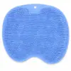 Alfombrilla para Fregar los Pies del Baño de Comercio Exterior con Ventosas, Alfombrilla para Lavar los Pies con Masaje, Alfombrilla Perezosa de TPR para Fregar la Espalda, Al por Mayor en Stock
