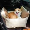 Transportín para Coche Transfronterizo Asiento de Seguridad para Mascotas para Todas las Estaciones Removible y Lavable Colchoneta Transportín para Coche para Mascotas para Perros Pequeños y Medianos