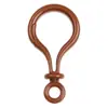 Lâmpada Colorida Espessa Fecho Lagosta Bolha Chaveiro de Boneca Chaveiro de Plástico Gancho de Bolsa Fecho Lagosta Acrílico