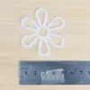 Lã DIY acessórios feitos à mão borboleta redondo estrela de cinco pontas Gancho bolsa malha almofada saco plástico fundo peça modeladora