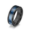 Anillo de acero de titanio con patrón de dragón de moda europea y americana para hombre, más vendido transfronterizo, anillo de acero inoxidable, joyería al por mayor