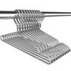 Perchero de Acero Inoxidable Engrosado para Uso Doméstico, Secador de Ropa de Hierro Resistente y Sólido