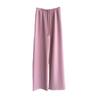 La versión adelgaza las piernas largas de cintura alta hacia abajo pantalones rectos casuales frescos para mujer primavera y verano nuevos C0313K