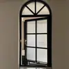 Ventana Redonda de Aleación de Aluminio Famosa en Internet, Ventana Giratoria de Eje Central, Ventana Luna, Ventana con Vista Loft, Ventana Circular de Vidrio Artístico Personalizada