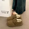 Zapatos Boken, nueva colección otoño/invierno, zapatos de suela blanda, nuevos zapatos de algodón a la moda con cierre de velcro, mocasines sin cordones para mujer