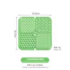 Tapete de Lamber para Cães Transfronteiriço Tapete de Lamber para Pets Ventosa de Silicone Tapete de Lamber Lento Tigela de Alimentação Lenta Anti-Engasgo com Raspador