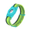 Adecuado para Correa de Reloj para Niños Apple Airtag, Correa de Muñeca de Bucle de Nylon con Velcro, Funda Protectora para Apple Airtag