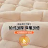 Funda de Cama Acolchada de Leche Gruesa Clase A Juego de Tres Piezas Dormitorio Estudiantil Cama Individual Protector de Colchón Antideslizante