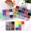 Set de 15 rejillas de diamantes AB de fondo plano de resina en colores jelly, diamantes para decoración de uñas de colores mixtos, diamantes adhesivos DIY hechos a mano, set de accesorios de diamantes transparentes grandes