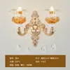 Lustre de Cristal Europeu para Sala de Estar Restaurante Quarto Liga de Zinco Hall Iluminação Celebridade da Internet Lustre Duplex de Villa