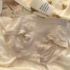 Ropa interior para mujer estilo japonés ropa interior sin costuras para niña ligera para contraer el abdomen levanta glúteos cintura media ropa interior de algodón algodón entrepierna antibacteriana