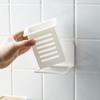 Portapalillos Multifuncional Estilo Japonés Escurridor Perforación Libre Montado en la Pared Cocina Cuchara Soporte para Palillos Estante de Almacenamiento Creativo