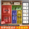 Armario para uso doméstico, dormitorio, fácil montaje, puerta corredera, nuevo modelo 2026, adecuado para dormitorios y apartamentos de alquiler, armario para almacenamiento de ropa