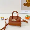 Bolsa Mini Kelly Tendência deste Ano Crossbody Bolsa para Pais e Filhos para Mulheres, Versátil Fashionável e Estilosa Porta-Moedas e Batom