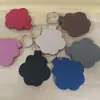 Armazenamento de Pelos de Pet Transfronteiriço Chaveiro de Couro a Laser Ornamento de Patinha de Cachorro Ornamento Lembrança de Pelos de Pet de Gato e Cachorro