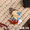 Ímãs de Geladeira Guochao Dunhuang: Artesanato em Resina de Design Exquisito Atacado - Ímãs de Geladeira Budas Voadores de Dunhuang e Sombra na Parede