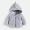 Casaco Masculino com Forro de Fleece, Espessado para Outono e Inverno 2026, Roupas Infantis Femininas Tops, Jaqueta Infantil Quente de Fleece Teddy com Acolchoamento de Algodão
