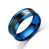 Anillo de Temperatura de Acero Inoxidable Shengxi TikTok Rojo de Internet Cambio de Color por Temperatura Temperatura Corporal Inteligente Anillo de Pareja con Cambio de Color