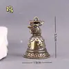 Chaveiro Pingente Sino do Zodíaco em Latão para Homens e Mulheres, Chaveiro de Carro, Pingente de Bolsa, Item de Artesanato