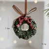 Novos Produtos Transfronteiriços Meias com Sino Tridimensional Cavalo Vermelho Pingente de Resina Enfeites de Árvore de Natal Decoração de Feriado Presentes