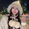 Nuevo Sombrero Mongol de Gamuza 2026 para Mujer, Versátil Protección para los Oídos Otoño e Invierno, Cálido y a Prueba de Frío, Sombrero de Felpa Adelgazante para Hombre