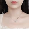 OnlyU Te Amo Te Amo Kink Collar de Lazo Moda Femenina Lujo Ligero Nicho Gama Alta 2024 Nuevo Estilo