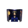 Perfume para mujer HAYA rosa-rojo 100ml con caja de regalo decorativa chapada en oro, superventas transfronterizo en Oriente Medio, Arabia y Dubái