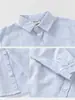Camisa para Niños al por Mayor Camisa de Manga Larga de Tela Oxford para Niños 2026 Otoño Nuevas Llegadas Camisa de Bebé Moderna Dropshipping