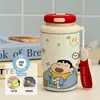 Nueva taza térmica de acero inoxidable 316L, diseño inspirado en la dopamina, perfecta para niños, creativa y portátil, ideal para estudiantes, taza de café moderna