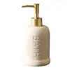 Botella de Cerámica para Loción de Baño de Hotel Botella de Recarga Botella con Dispensador Shampoo Gel de Ducha Gel Antibacterial para Manos Botella de Acondicionador Botella Vacía
