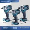 Ferramentas elétricas transfronteiriças bateria de lítio comércio exterior atacado sem escova forte torque chave de fenda elétrica chave de fenda chave de carregamento grande torque