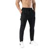Pantalones Deportivos para Jóvenes para Hombre Holgados Ropa de Hombre Estilo Hong Kong Estilo Japonés Coreano Petos Pierna Recta Pantalones Casuales Pantalones Recortados