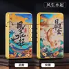 Novo modelo Langsheng chama de aço dupla face impressão colorida isqueiro inflável masculino, disponível para dropshipping em transmissões ao vivo do Douyin e Kuaishou
