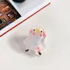 Suporte para celular com glitter líquido capa de celular de desenho animado suporte de areia movediça bolsa macia suporte de mesa bolsa de água
