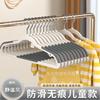 Yiwu Kaitang gancho sin costuras boca de pez antideslizante soporte para ropa doble salud adulto niños gancho tienda de ropa gancho mayoreo