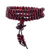 Venta al por mayor explosiones regalos promocionales pulsera de cuentas sándalo caliente nudo chino 108 cuentas de madera pulsera de ágata