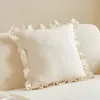 Almofada decorativa vintage estilo francês creme para sofá de sala, bay window, encosto, almofada lombar, capa de almofada, almofada de carro, almofada de cabeceira, Morris
