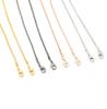 Fornecimento de fábrica corrente de metal para óculos corrente de óculos da moda pendurada no pescoço cordão para óculos anti-queda atacado
